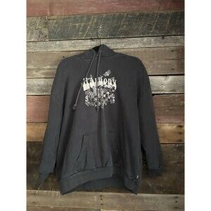 Levis Prism Day Dream Harmony Graphic Hoodie Black Womens Tag Small Oversized